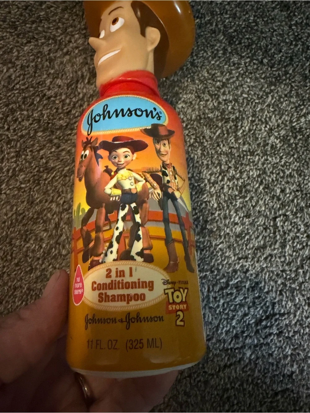 Johnson's Kids 2-in-1 Conditioning Shampoo with Woody Top - Red & Yellow